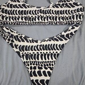 Benoa Swim Black and White Bikini